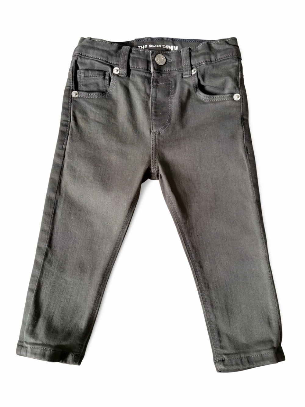 9-12M Zara Baby | “The Slim Denim” Grey Denim Jeans